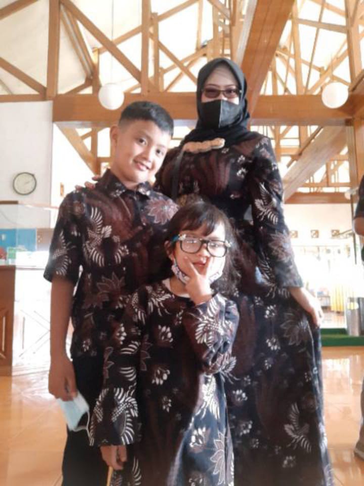 Batik Couple Keluarga Sania Ruffle Ori Ndoro Jawi Dnt Terbaru 2021