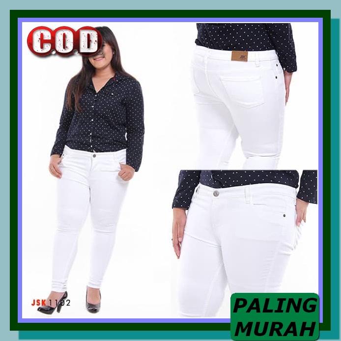 Fashion Pakaian Wanita Celana Jeans Lepis Cewek Levis Perem Rw998 OO486 Celana Jumbo Skinny Soft Je