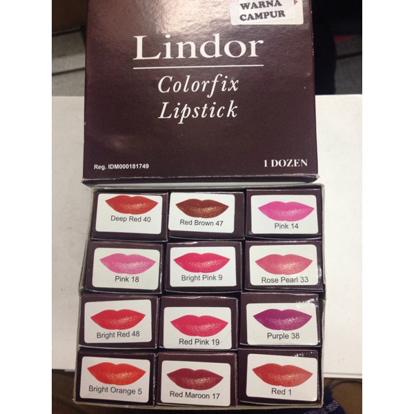 LIPSTIK LINDOR COLORFIX