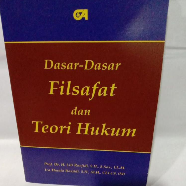 

Penjualan Terbanyak.. dasar dasar filsafat da teori hukum By prof.Dr, lili rasjidi