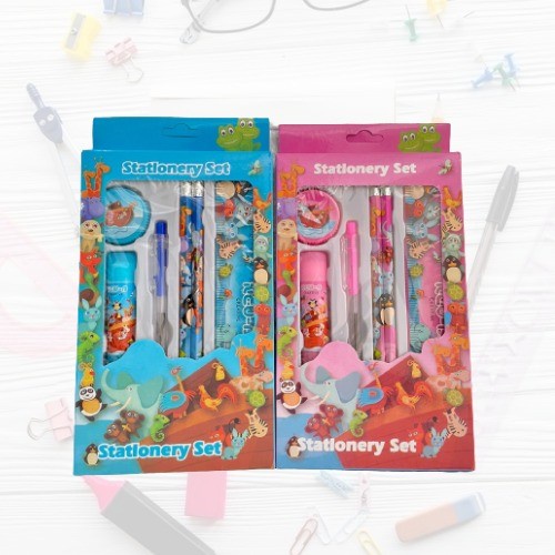 

Set Pensil Pulpen Alat Tulis Sekolah Anak Peralatan Alat Tulis Stationery