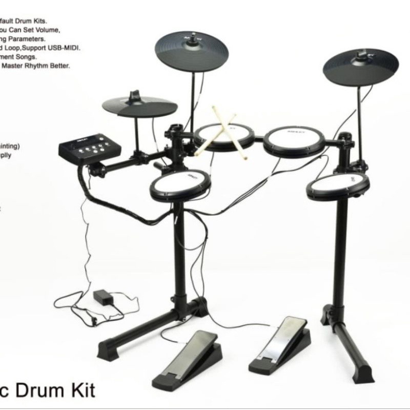 Drum elektrik Original ashley SD 512
