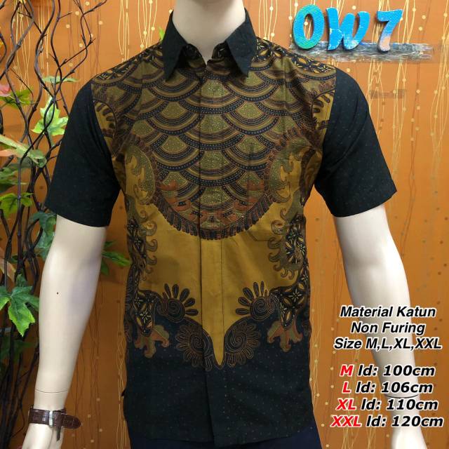 Batik Pria Original OW7 / OW9