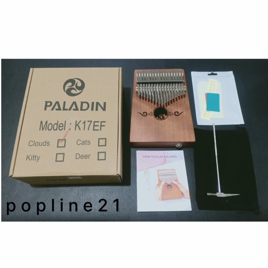 Kalimba Akustik Elektrik PALADIN K17EF