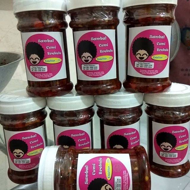 

Sambal cumi ukuran kecil 170ml