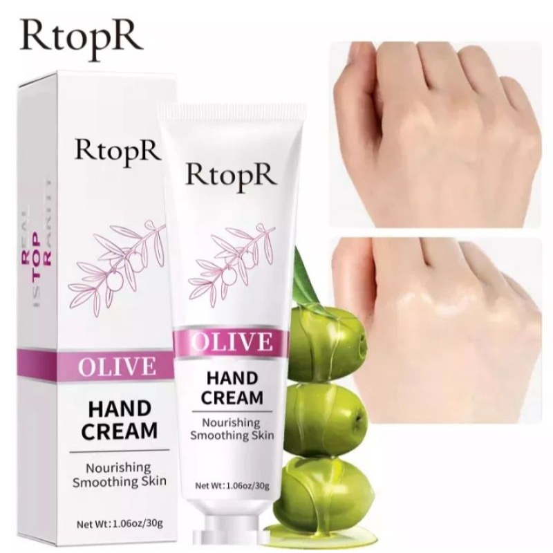 [BPOM] RtopR CREAM PERAWATAN TANGAN KERING, PECAH-PECAH, KASAR, KERIPUT | RtopR HAND CREAM MANGO OLIVE |