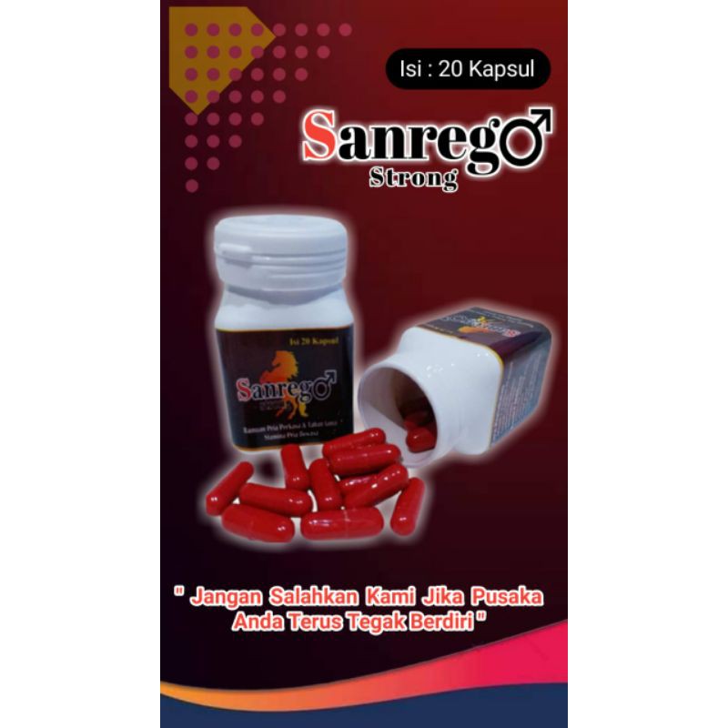OBAT KU4T S3X PRIA SANREGO STRONG ORIGINAL HARGA PROMO GRATIS ONGKIR