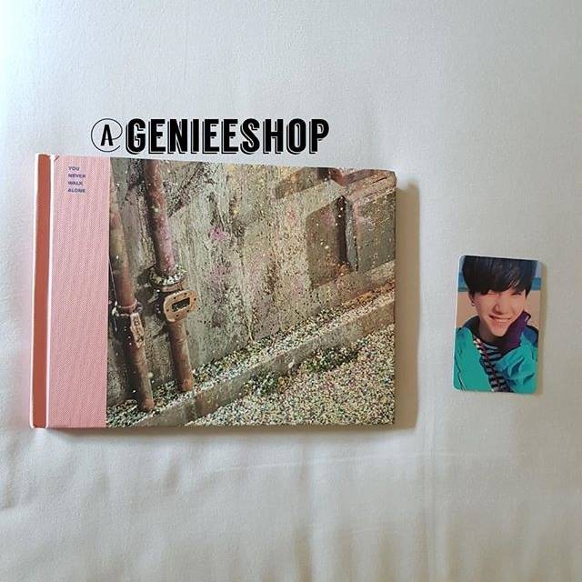 WTS ALBUM YOU NEVER WALK ALONE YNWA WITH SUGA PHOTOCARD JUNGKOOK V TAEHYUNG JIN JIMIN RM JHOPE