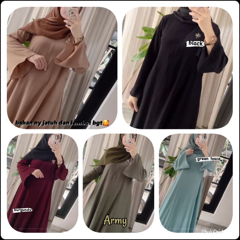 UMNIA 4 DAN RAYA DRESS BY JANNAT READY STOK
