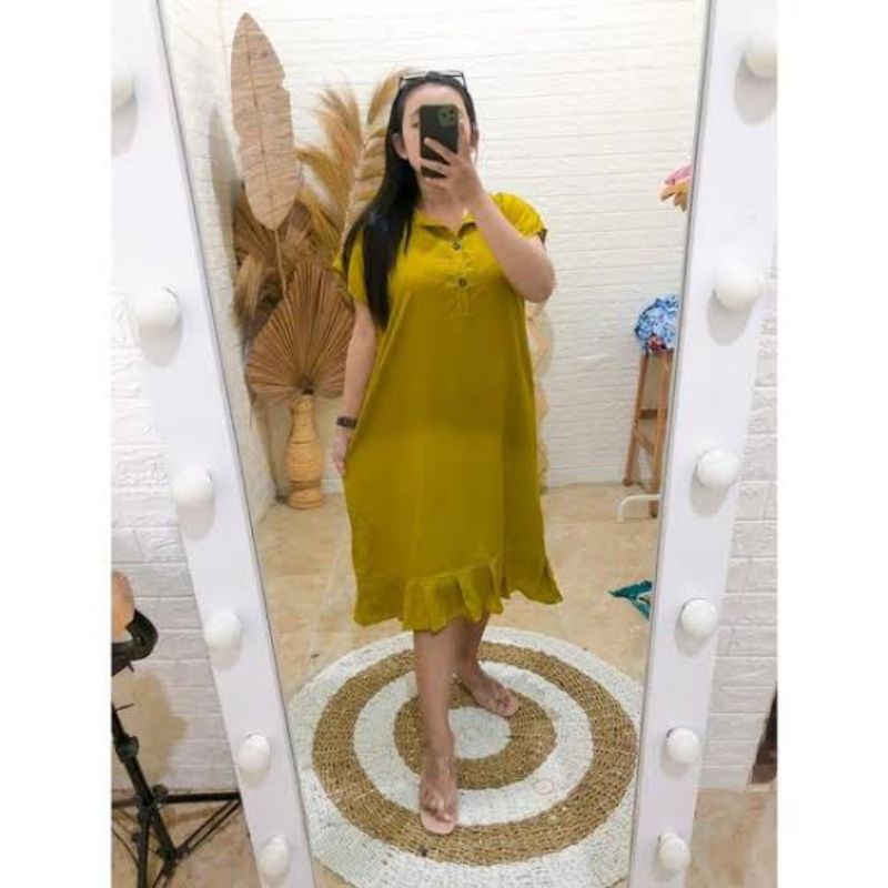 DASTER VIRAL | DASTER RUFFLE POLOS BUSUI | DASTER KEKINIAN