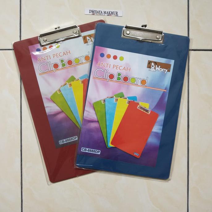 

Papan Ujian Clip Board Dwija522 Kualitas Baik