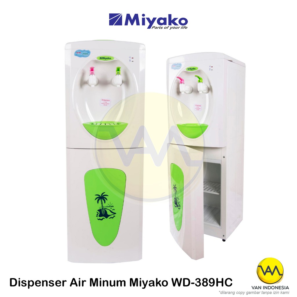 Miyako Water Dispenser / Dispenser Air Galon WD-389 HC