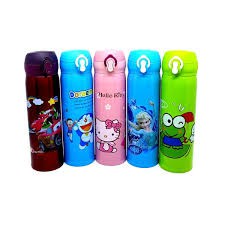 THERMOS PANAS DINGIN CHARACTER MODEL KUNCI KANCING 500ML