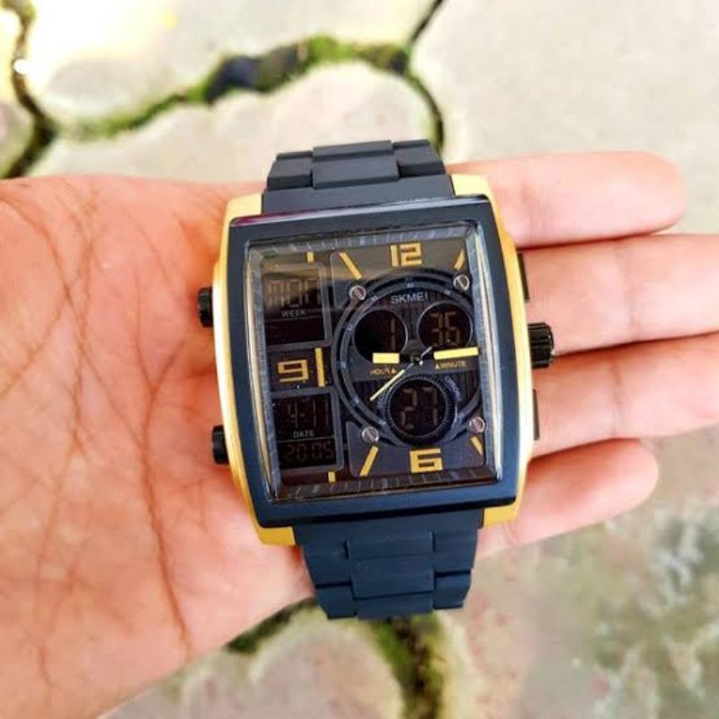 Jam tangan Skmei origina - gold