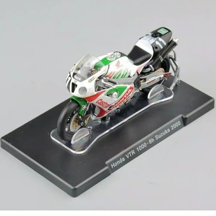 Diecast Miniatur Honda VTR 1000 Suzuka Valentino Rossi