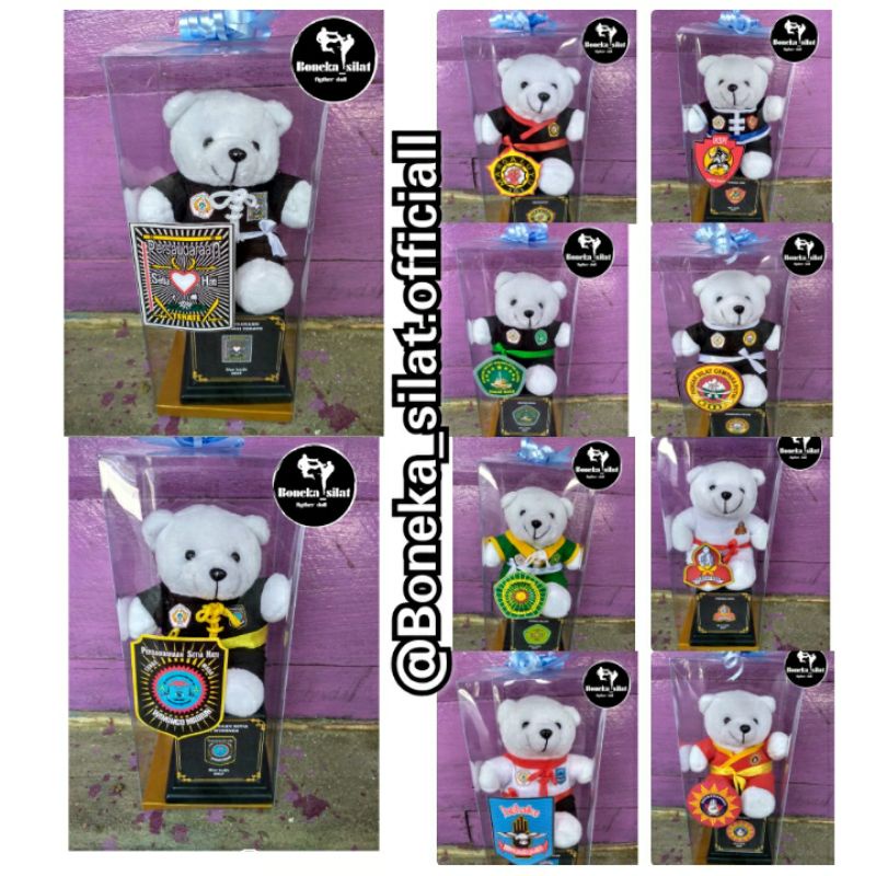 BONEKA BOX PERGURUAN SILAT PSHT,PSHW,IKS.PI,PAGAR NUSA,TAPAK SUCI,CEMPAKA PUTIH,MARGULUYU