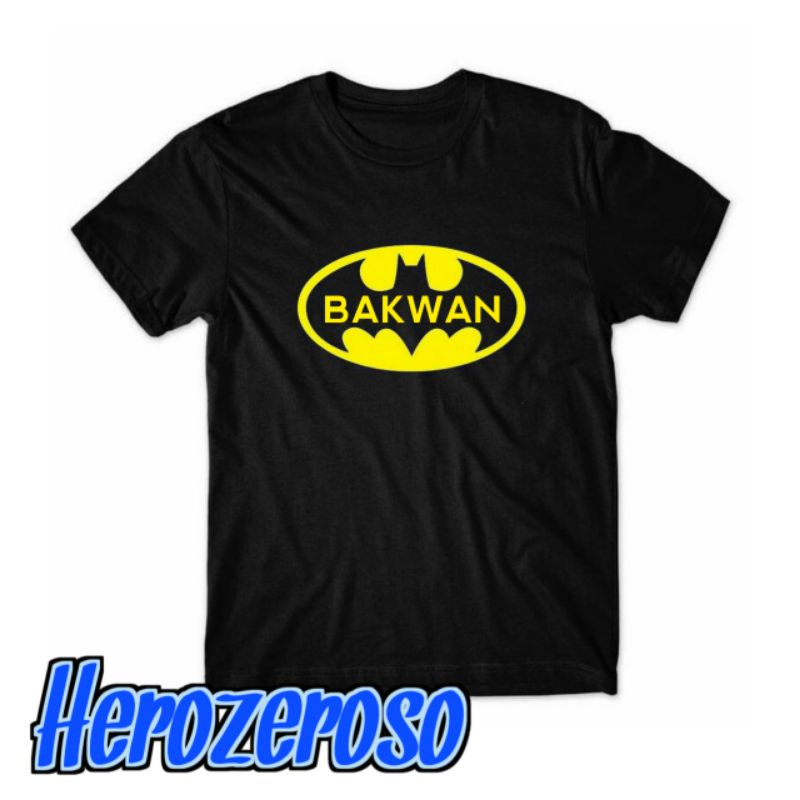 Kaos Plesetan BAKWAN Baju Keren Pria Wanita