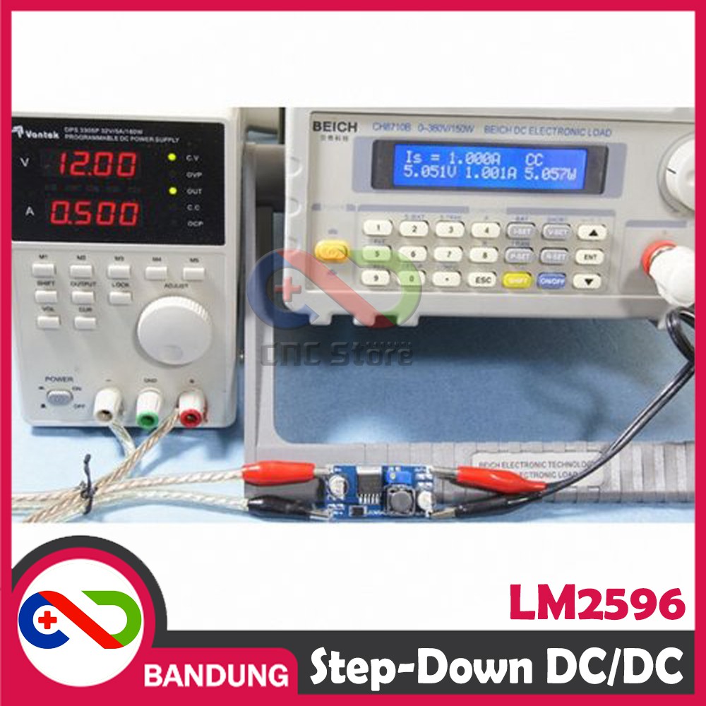 LM2596 DC-DC ADJUSTABLE STEP DOWN POWER SUPPLY 4.5-35V to 1.25-3