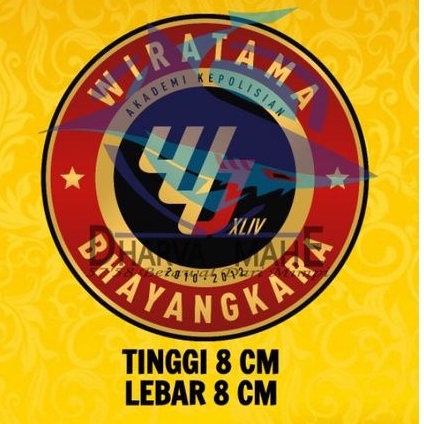 

Akpol, Stiker Akpol Wiratama Bhayangkara, Akademi Kepolisian, Stiker Polisi, Stiker Polda, Stiker Mabes Polri, 44 WB, ALUMNI AKPOL 44 C 2010/2012