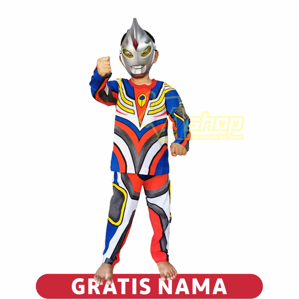 Kostum Anak SuperHero Ultraman GAIA