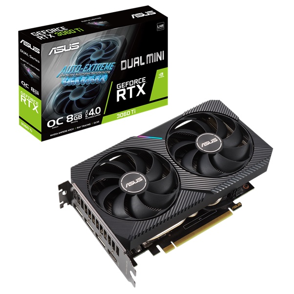 ASUS Dual GeForce RTX 3060 Ti MINI OC Edition 8GB GDDR6