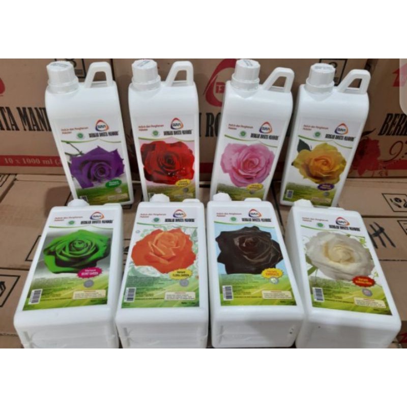 PELICIN DAN PENGHARUM PAKAIAN BRM MAWAR LAUNDRY BRM BOTOL 1000ml