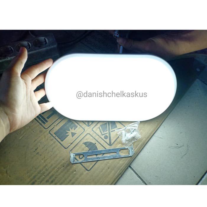 LAMPU DINDING WALL LAMP TEMPEL ICE BALL LED LAMPU SABUN 20 WATT - PUTIH
