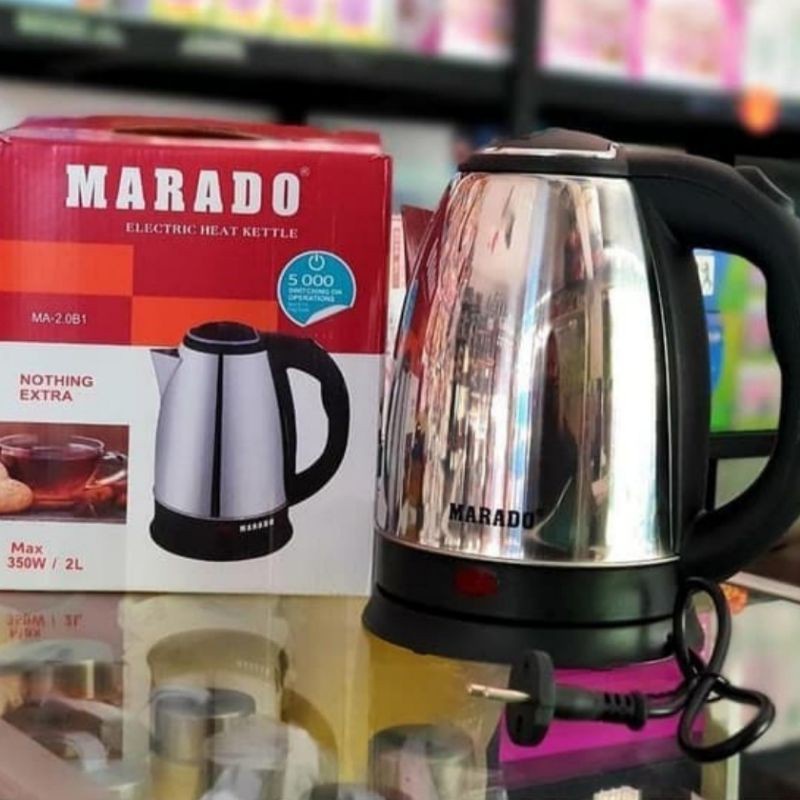 MARADO -Teko Listrik Pemanas Air 2 liter/ Kettle Listrik Pemanas Air Terbaru - Modern/Termurah