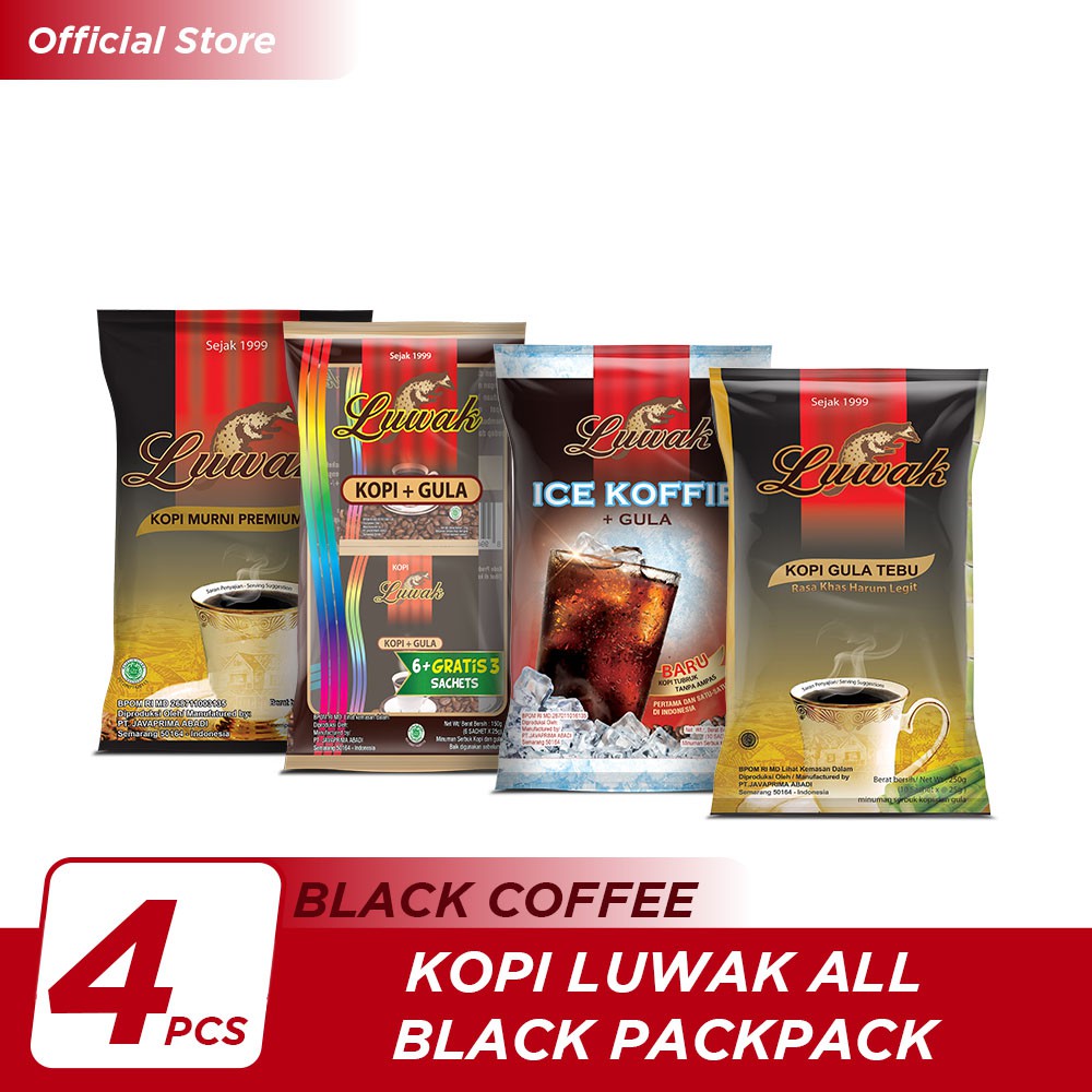 

Kopi Luwak All Black Pack