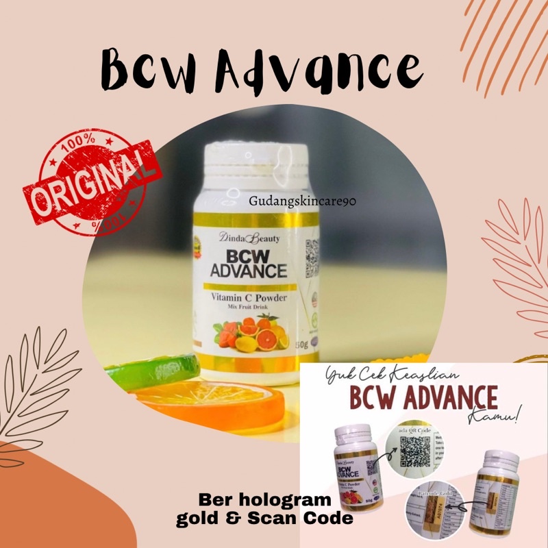BCW ADVANCE BOOSTER MINUMAN SERBUK VIT C PEMUTIH BADAN