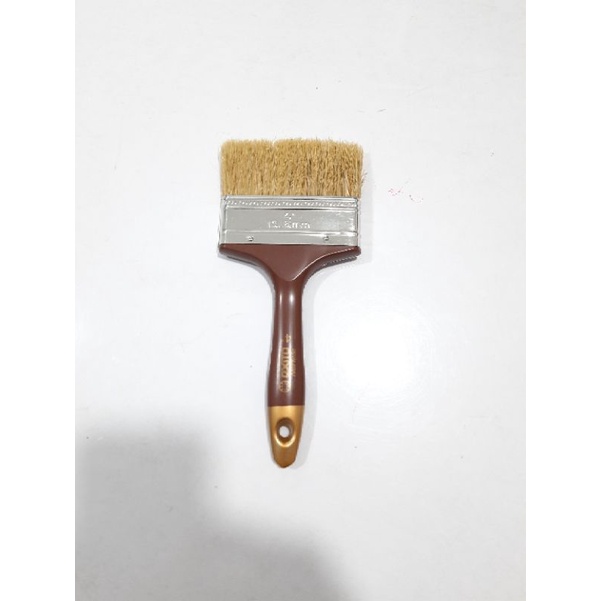 Kuas Cat Tembok 4inci 10.2CM gagang Plastik Paint Brush (G748)