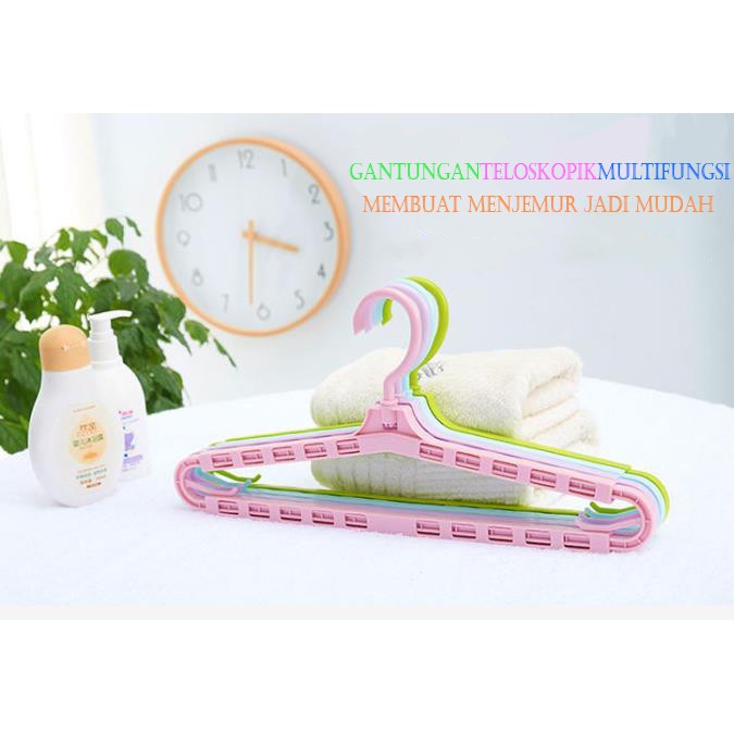 Gantungan Baju Adjustable / Expandable Cloth Hanger