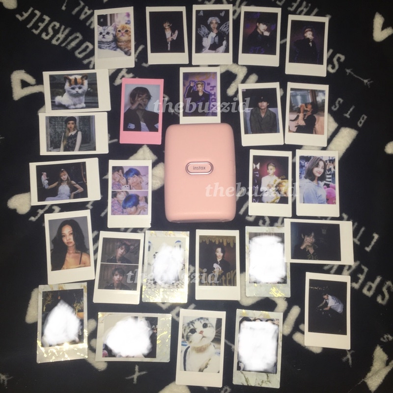 Jasa Cetak Polaroid Asli Cetak Instax Asli Fujifilm Pola Custom Print Polaroid Kpop Western Thailand