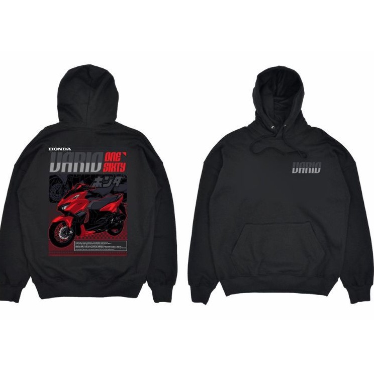 Jaket Hoodie Honda Vario 150 S - Big Size 401
