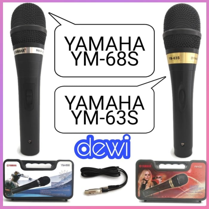 Microphone Kabel YAMAHA YM-63S KOPER