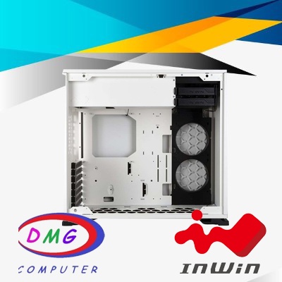 InWin-103 White Mid-Tower Gaming Case Tempered Glass