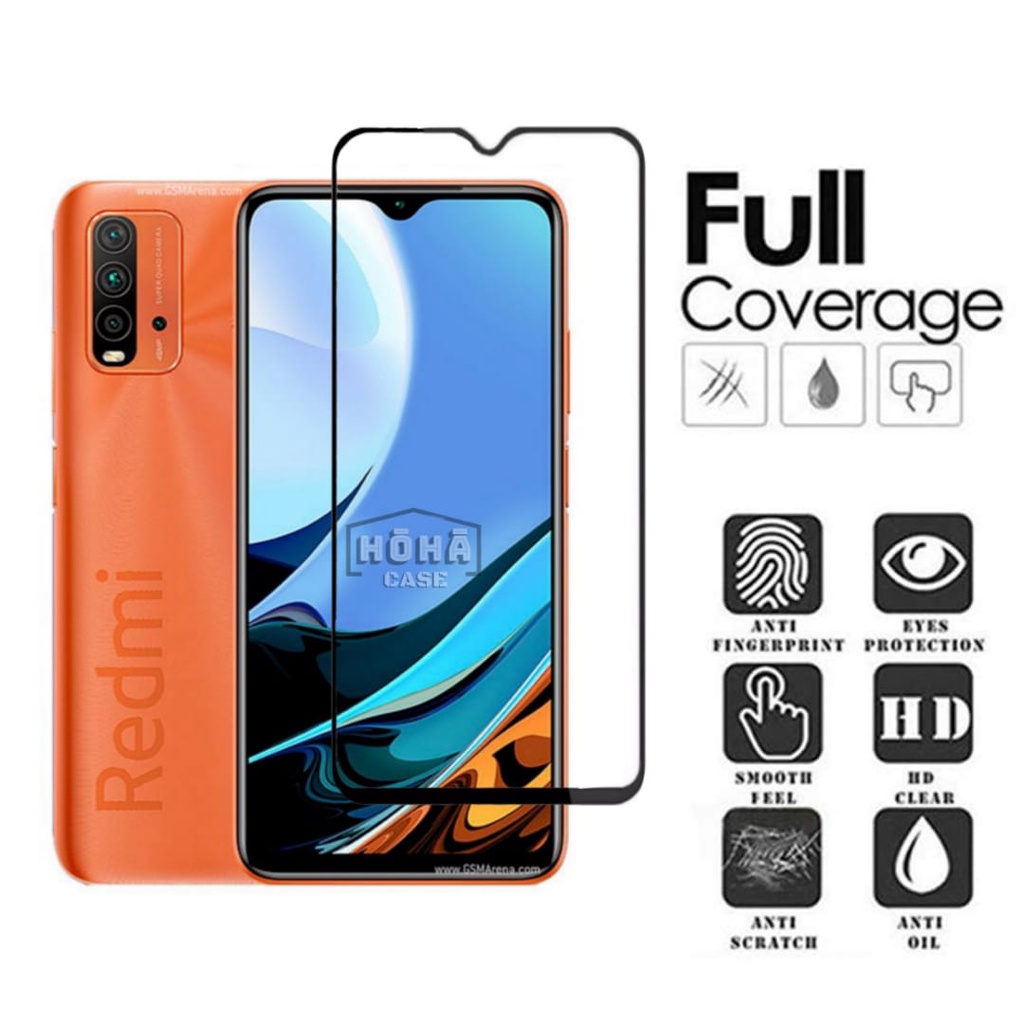 PROMO 3in1 XIAOMI Redmi 9T / 9T NFC Tempered Glass Free Anti Gores CAMERA &amp; GARSKIN Carbon