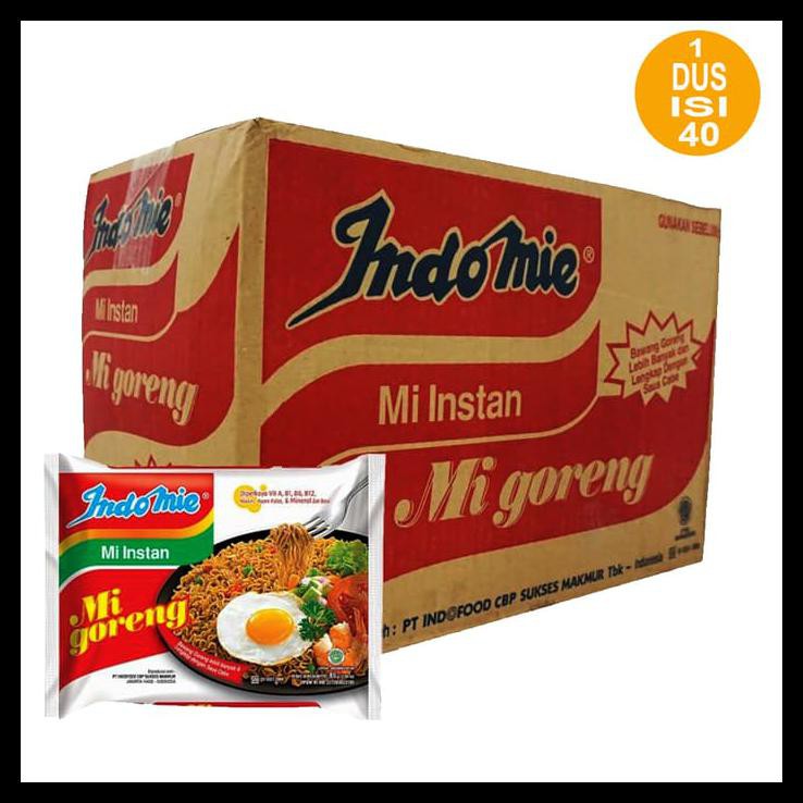 

HOT SALE Indomie Goreng (40 pcs) terjamin
