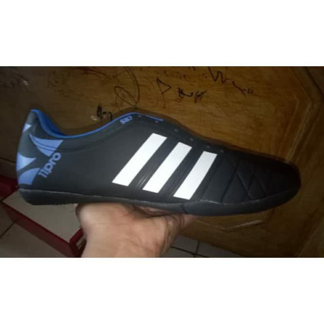 6BKL SEPATU FUTSAL ADIDAS 11PRO BIG SIZE 44 45 46 - HITAM-BIRU, 44 FKVY