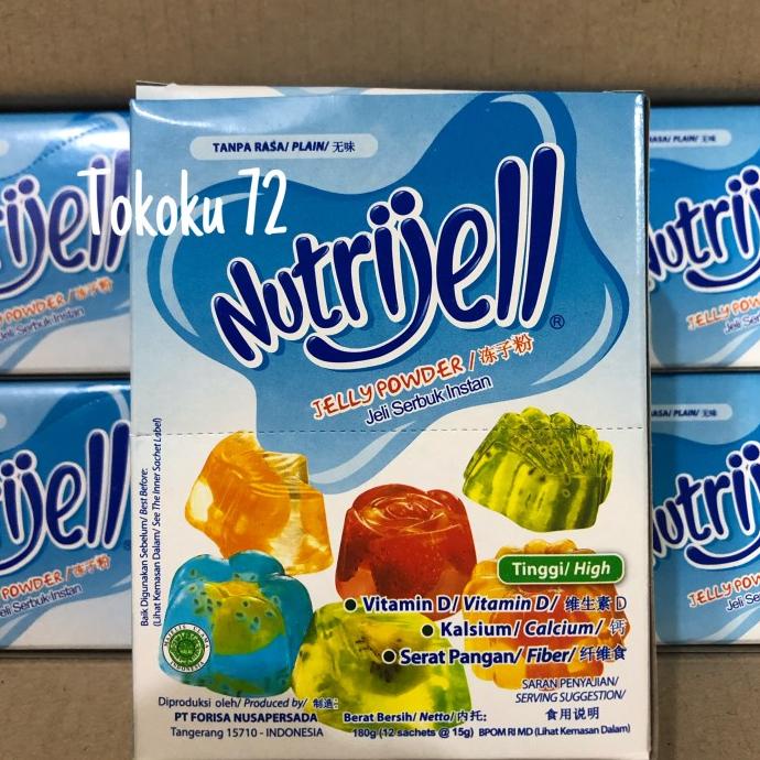 

:::::::] Nutrijell Jelly Plain 15 gr per box isi 12 pcs