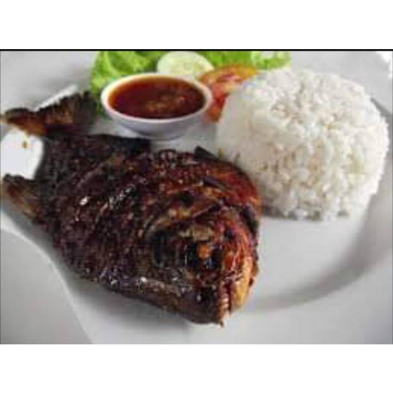 

Halal - Ikan Bawal Bakar + Nasi Uduk / Nasi Putih - Ready To Eat
