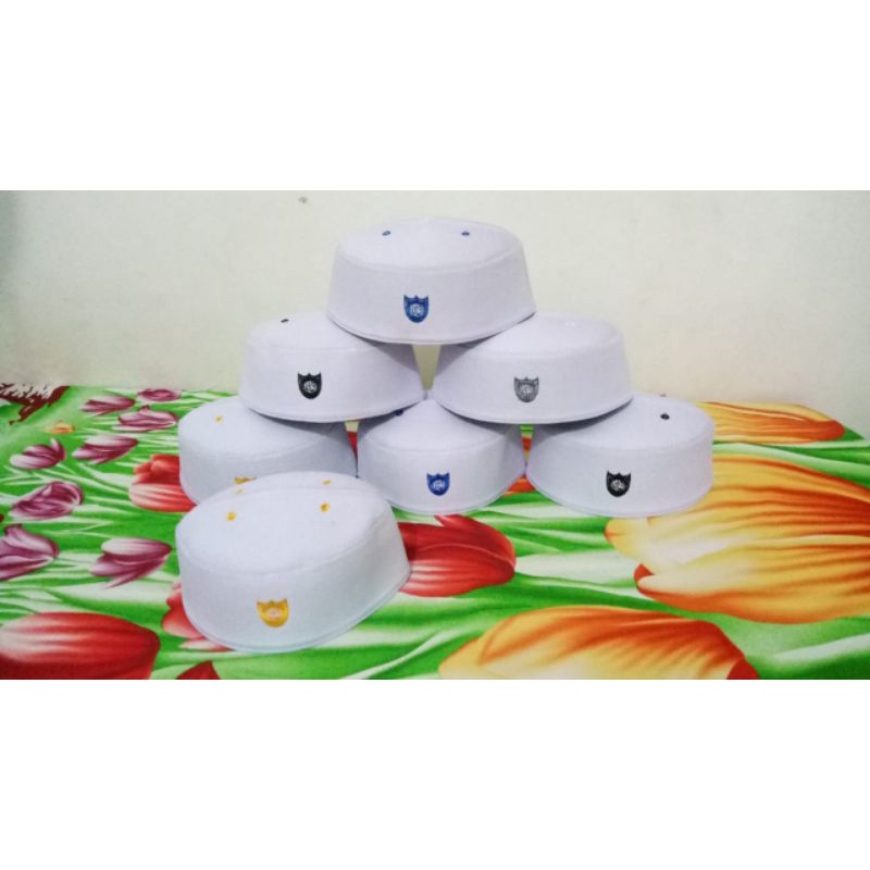 peci haji Malaysia putih kopiah haji