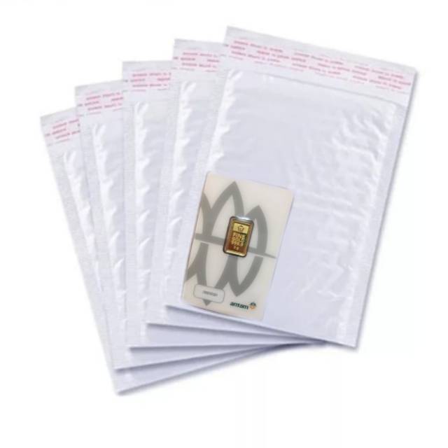 

Amplop bubblewarp putih + certiyee 3 g