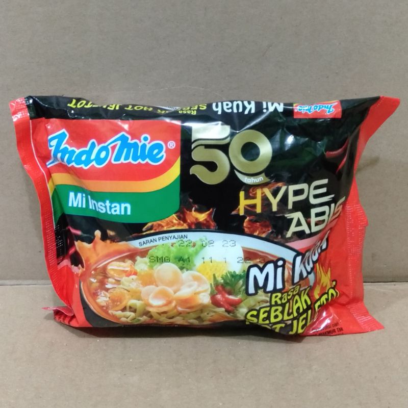 

INDOMIE KUAH SEBLAK HOT JELETOT 75GR