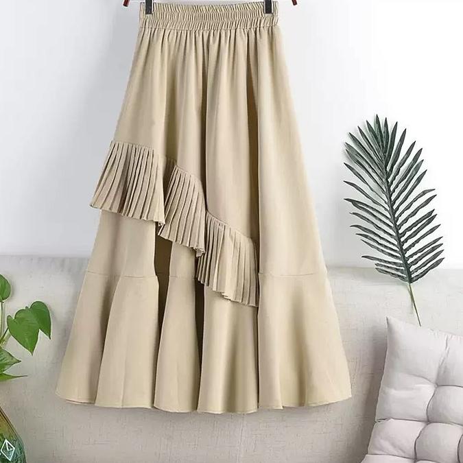 ♥ AIDHA SKIRT - rok murah / skirt murah / rok panjang / rok wanita / rok / basic skirt / skirt ▲