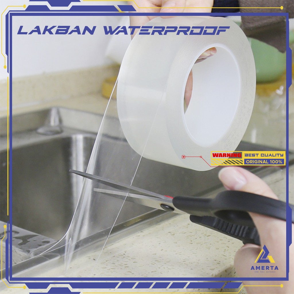 Lakban Waterproof Dapur Kitchen Sink Seal Tape 2cm / 3cm / 5cm