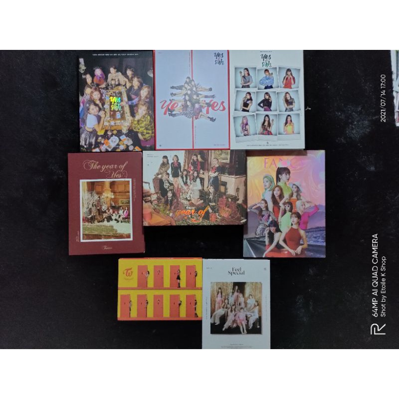 TWICE - Various Korean Album (Album Only & Set)
