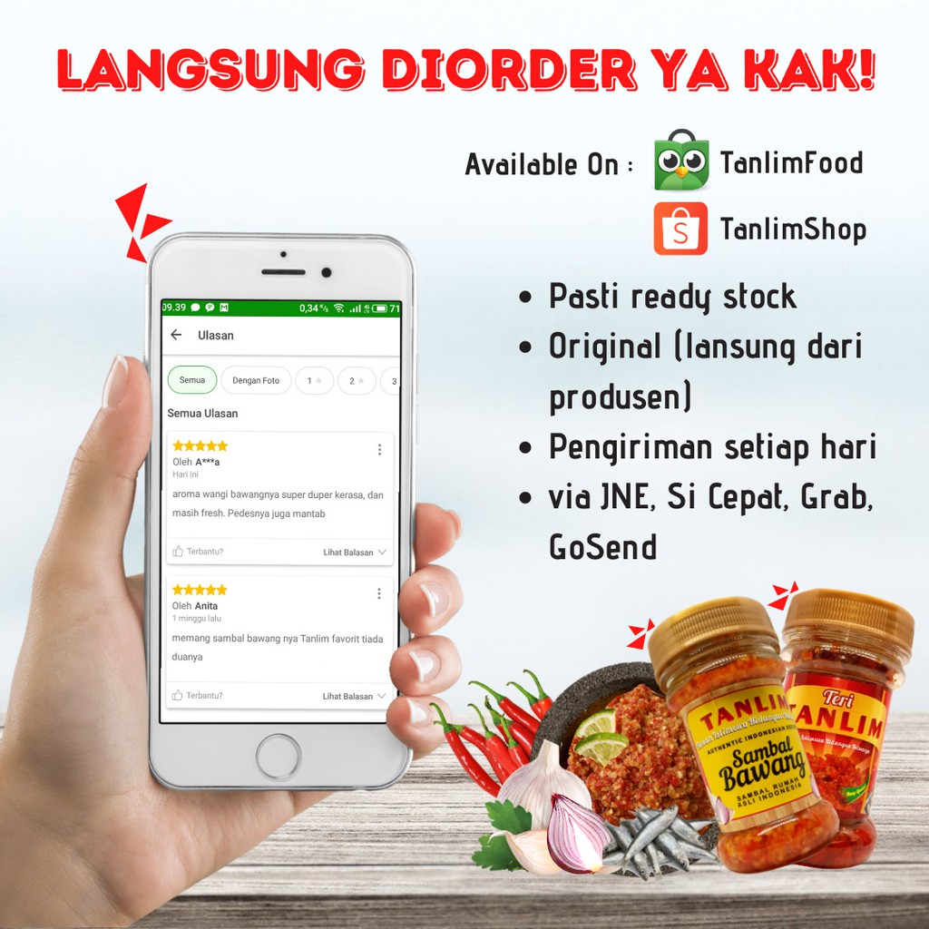 Sambal Teri Medan Tanlim