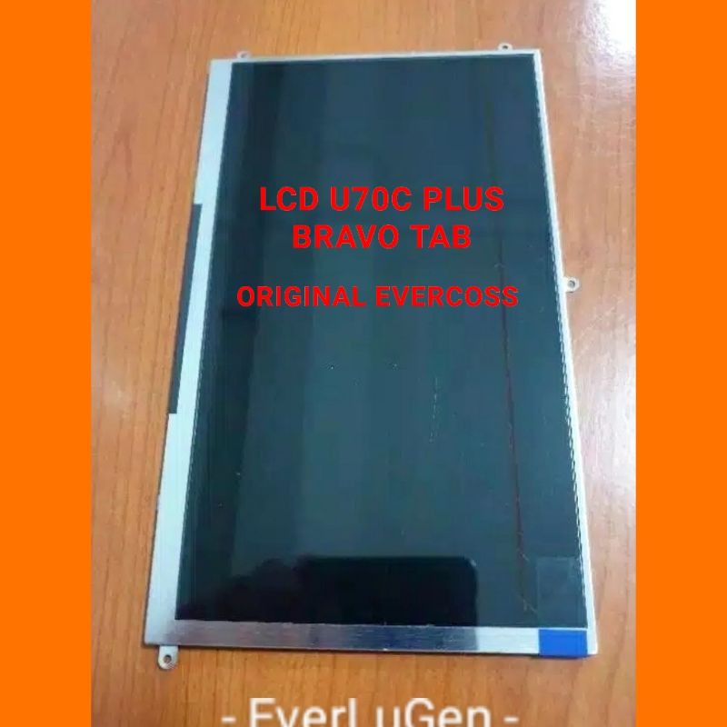 LCD EVERCOSS U70C PLUS BRAVO TAB ORIGINAL 100%