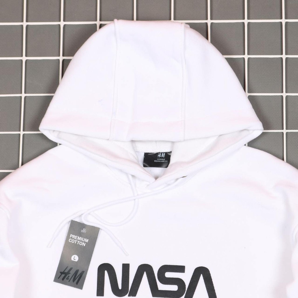 Jaket Hoodie H AND M NASA HAND LIST – Edition Trendy Casual Unisex Good Brand Quality Stylish